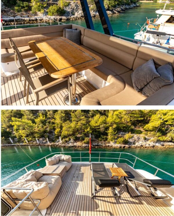 25 metre 4 kabin Bodrum Kiralık Motoryat