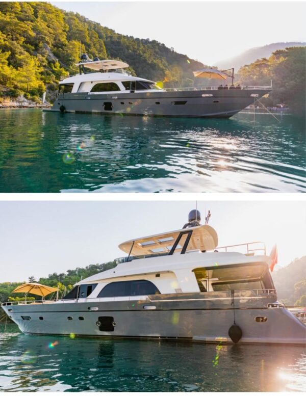 25 metre 4 kabin Bodrum Kiralık Motoryat