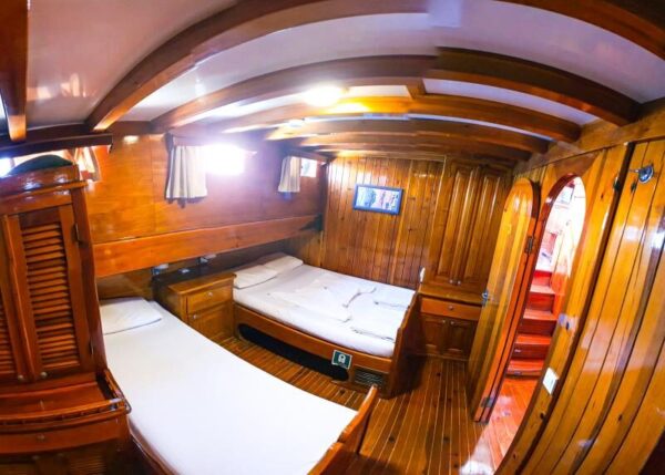 30-meter, 7-cabin gulet for rent in Bodrum.