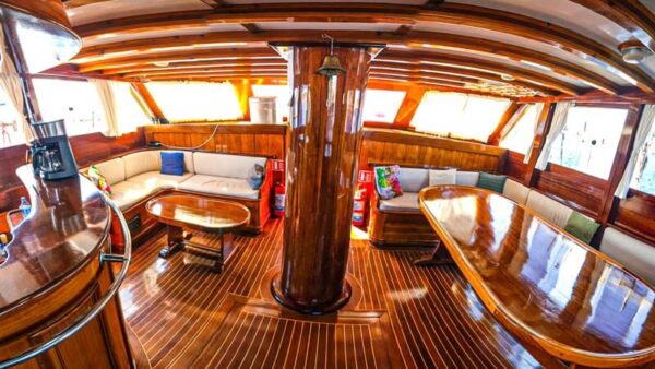 30-meter, 7-cabin gulet for rent in Bodrum.