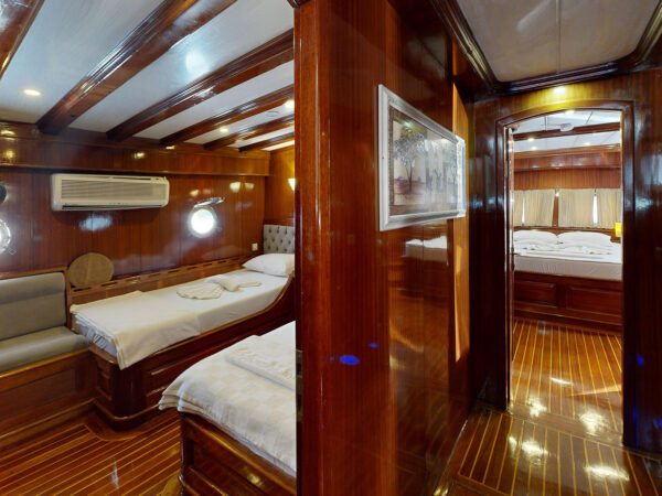 diamond lila gulet yacht charter 30 Meter 12 Person Gulet Rental in Fethiye