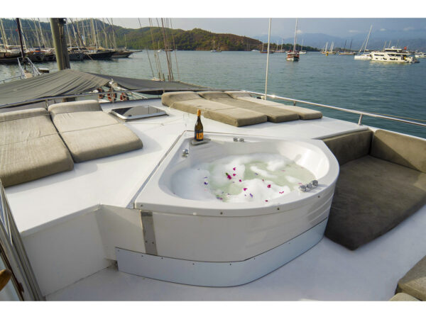 diamond lila gulet yacht charter 30 Meter 12 Person Gulet Rental in Fethiye