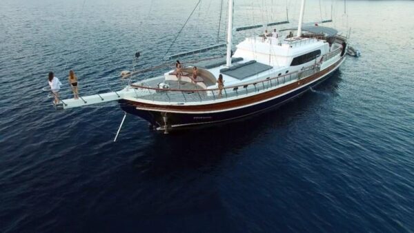 34-meter Deluxe Gulet for Rent, 12 People, Bozburun