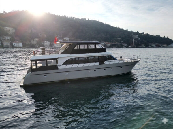 25 meters 70 people Istanbul Bosphorus Tour Boat for Rent (3) 25-meter, 70-person capacity Istanbul Bosphorus Tourist Boat for Rent