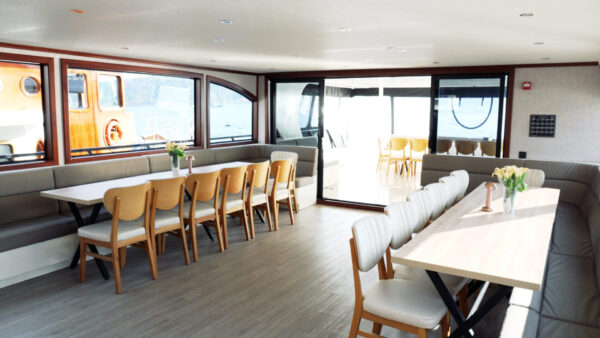 25 meters 70 people Istanbul Bosphorus Tour Boat for Rent (7) 25-meter, 70-person capacity Istanbul Bosphorus Tourist Boat for Rent