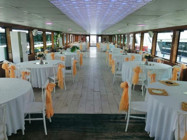36-meter, 220-person capacity dinner cruise ship for the Bosphorus