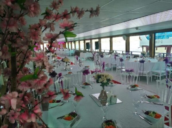 36-meter, 220-person capacity dinner cruise ship for the Bosphorus