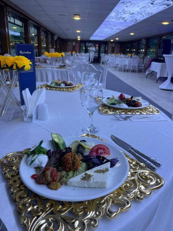 36-meter, 220-person capacity dinner cruise ship for the Bosphorus