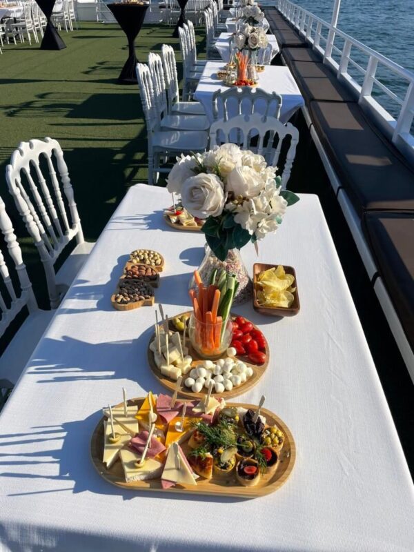 36-meter, 220-person capacity dinner cruise ship for the Bosphorus