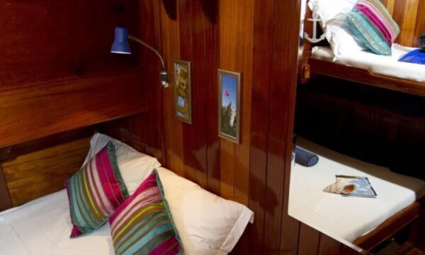 30-meter, 8-cabin Bodrum Gulet for charter.