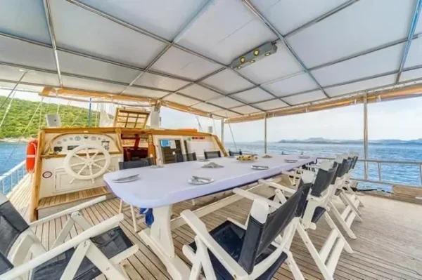 Osman Kurt - 32 mt 8 cabin Bodrum Gulet Deluxe Charter - 5 32 meter, 8 cabin Deluxe Gulet for Rent in Bodrum